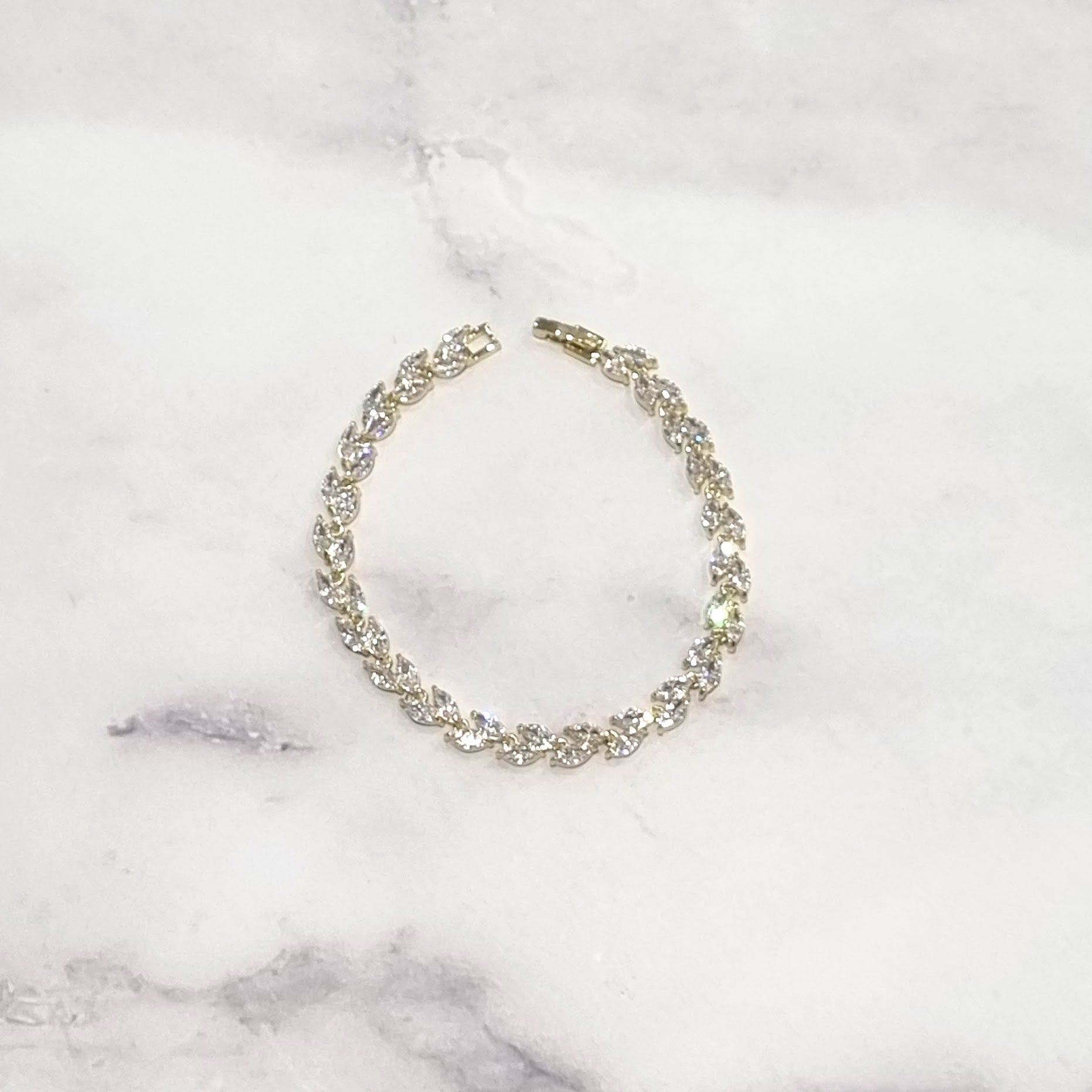 PD196 PULSERA ORO MARQUISE CLASICA
