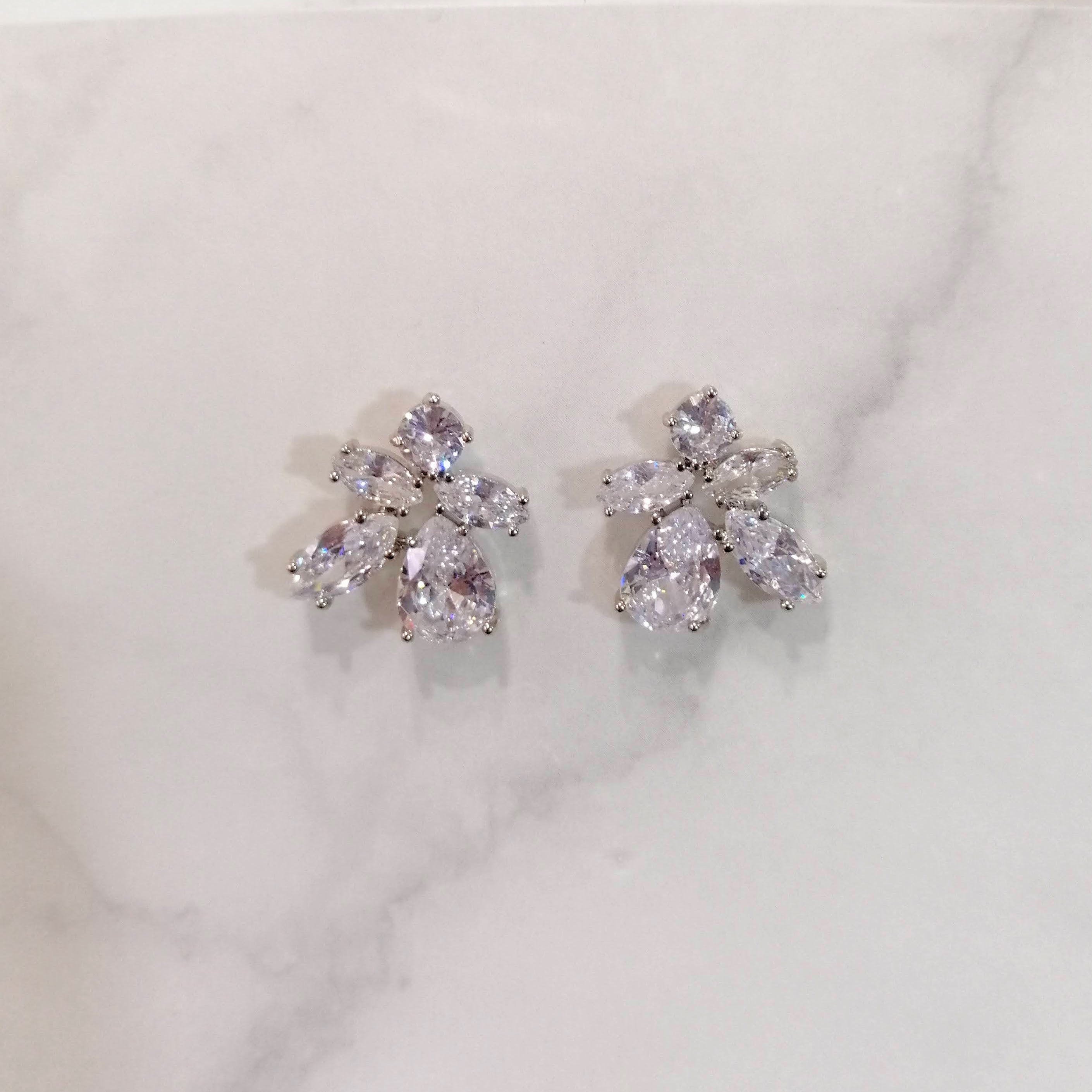 AP865 ARETES PLATEADOS STUD