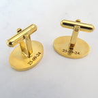 Mancuernillas Personalizadas Redondas