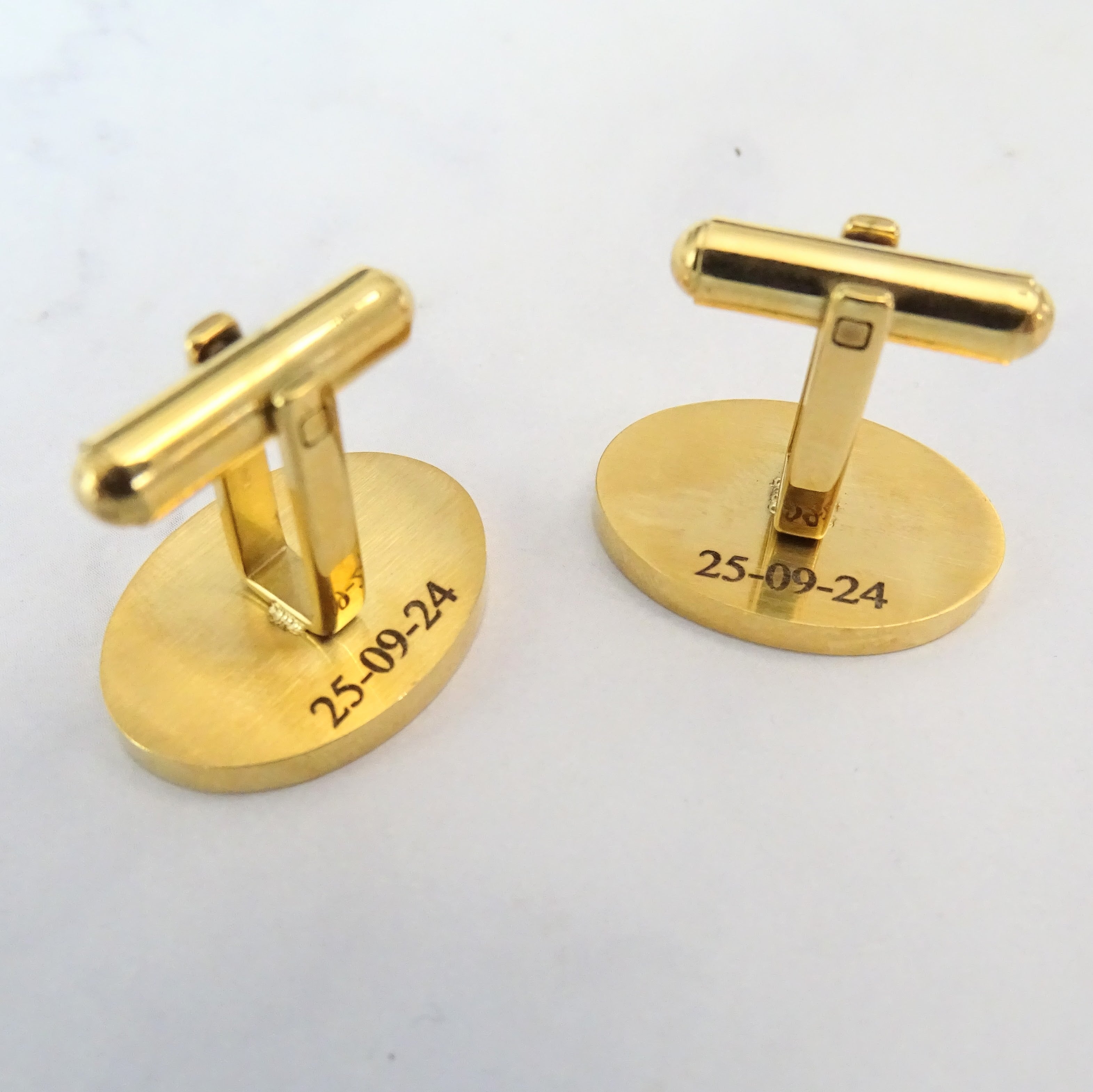 Mancuernillas Personalizadas Ovalo