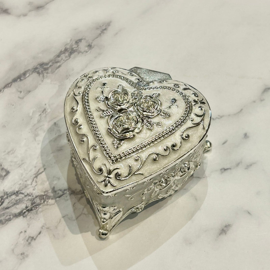 ARR559 Cofre para arras esmalte corazón