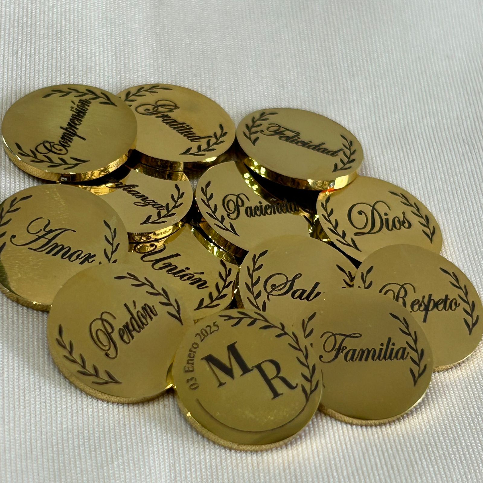 ARR392 Arras Acero Inoxidable Personalizadas (CHICAS)