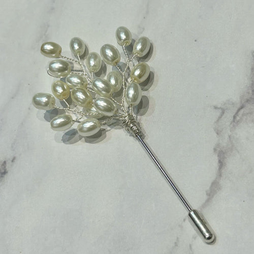 BP950 BOUTTONIERE PERLAS