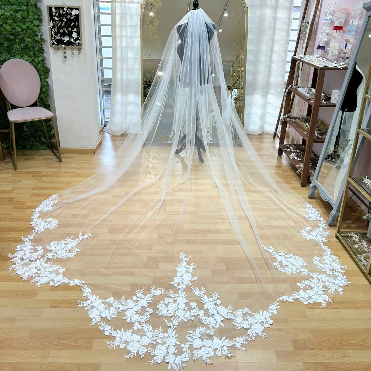 ESTAMBUL Velo Ivory 3.5 mts Formas Abajo