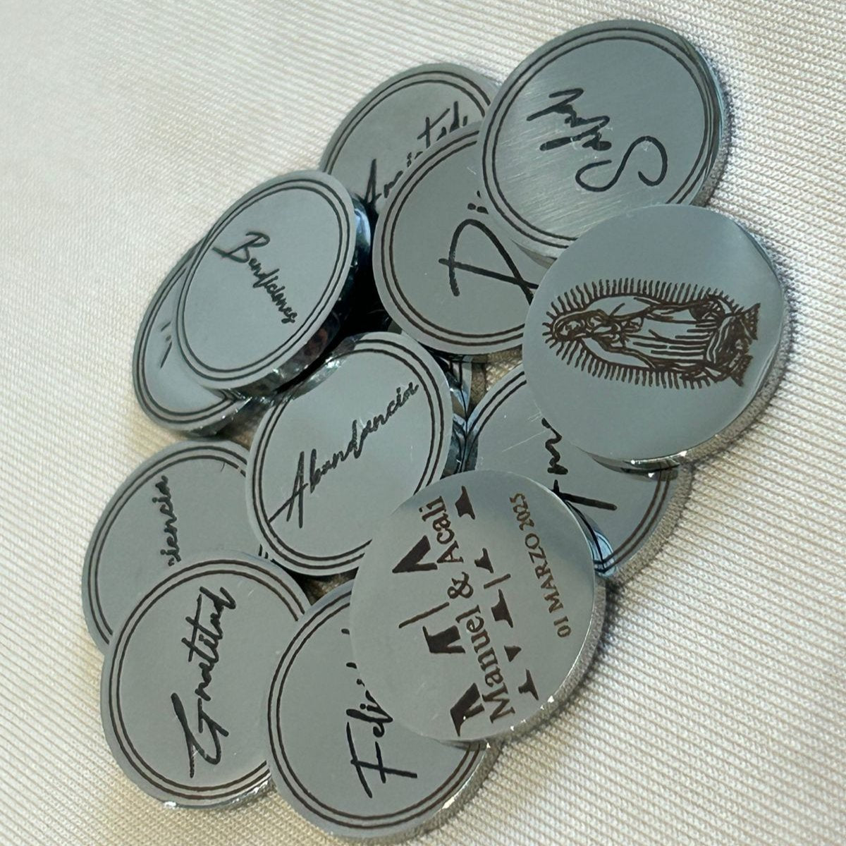 ARR392 Arras Acero Inoxidable Personalizadas (CHICAS)