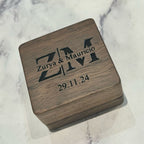Caja para Mancuernillas Madera