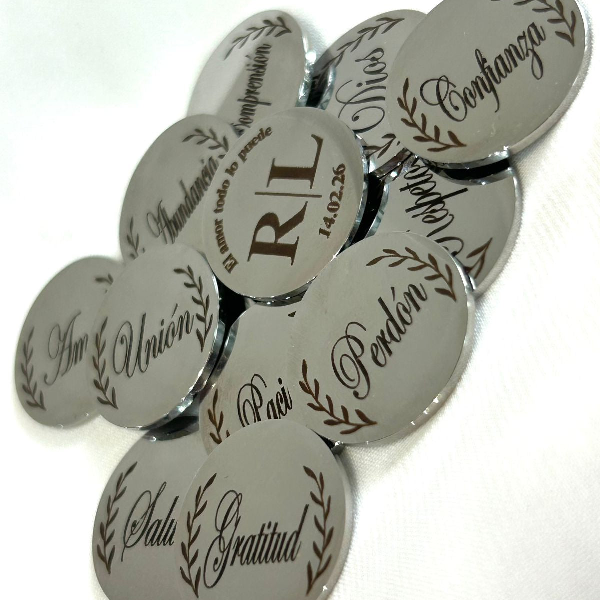 ARR5233 Arras Acero Inoxidable Personalizadas (GRANDES)