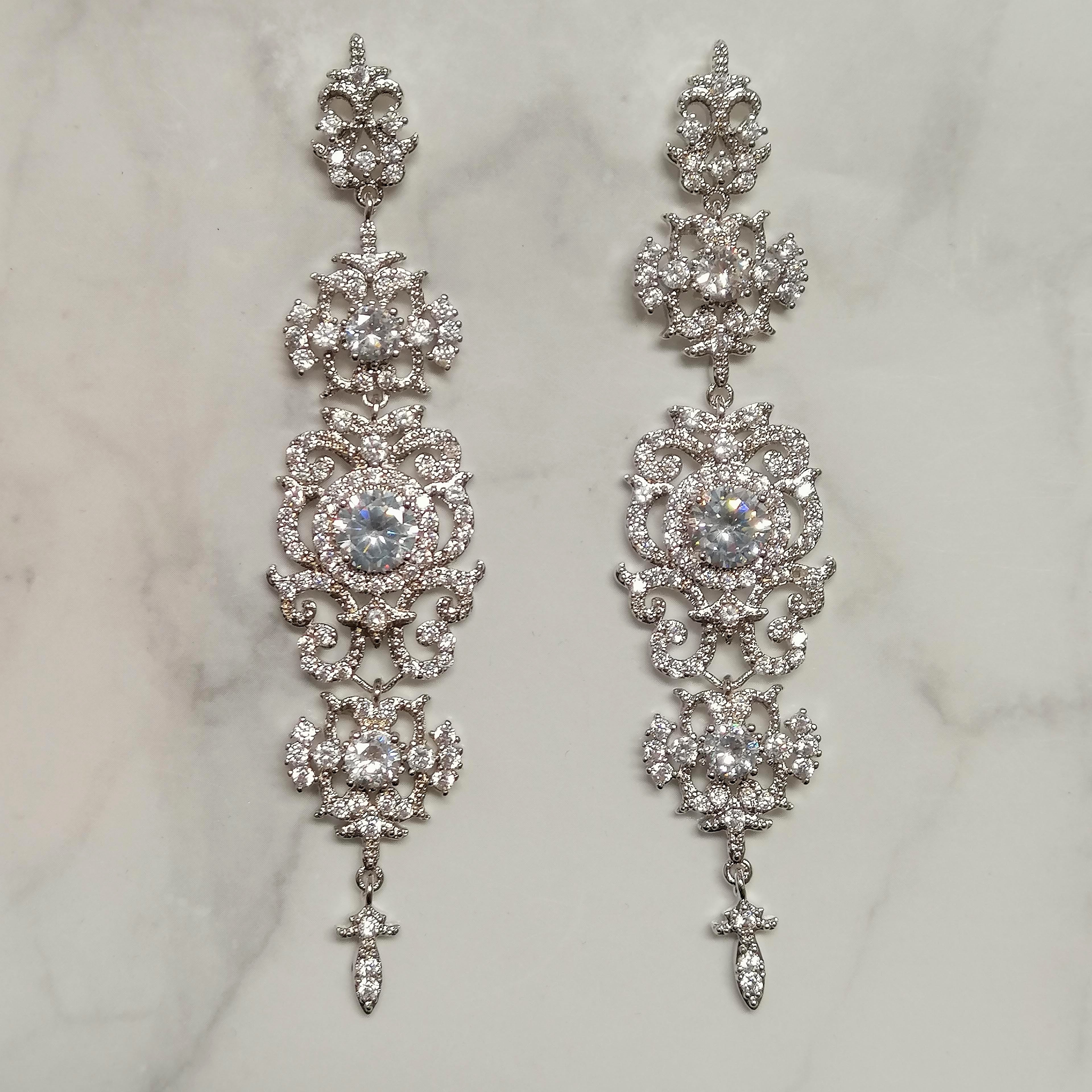 AP625 ARETES PLATA BARROCO
