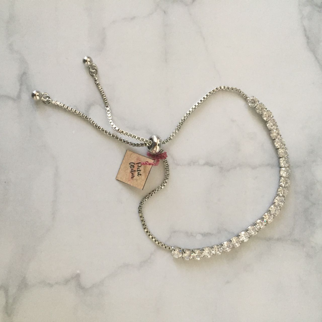 PP207 PULSERA PLATA AJUST CIRC