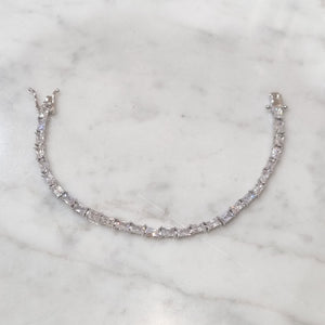 AP332 PULSERA PLATEADA RECTANGULOS
