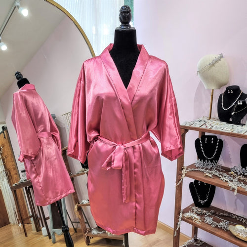Bata Hot Pink, lisa o para bordar