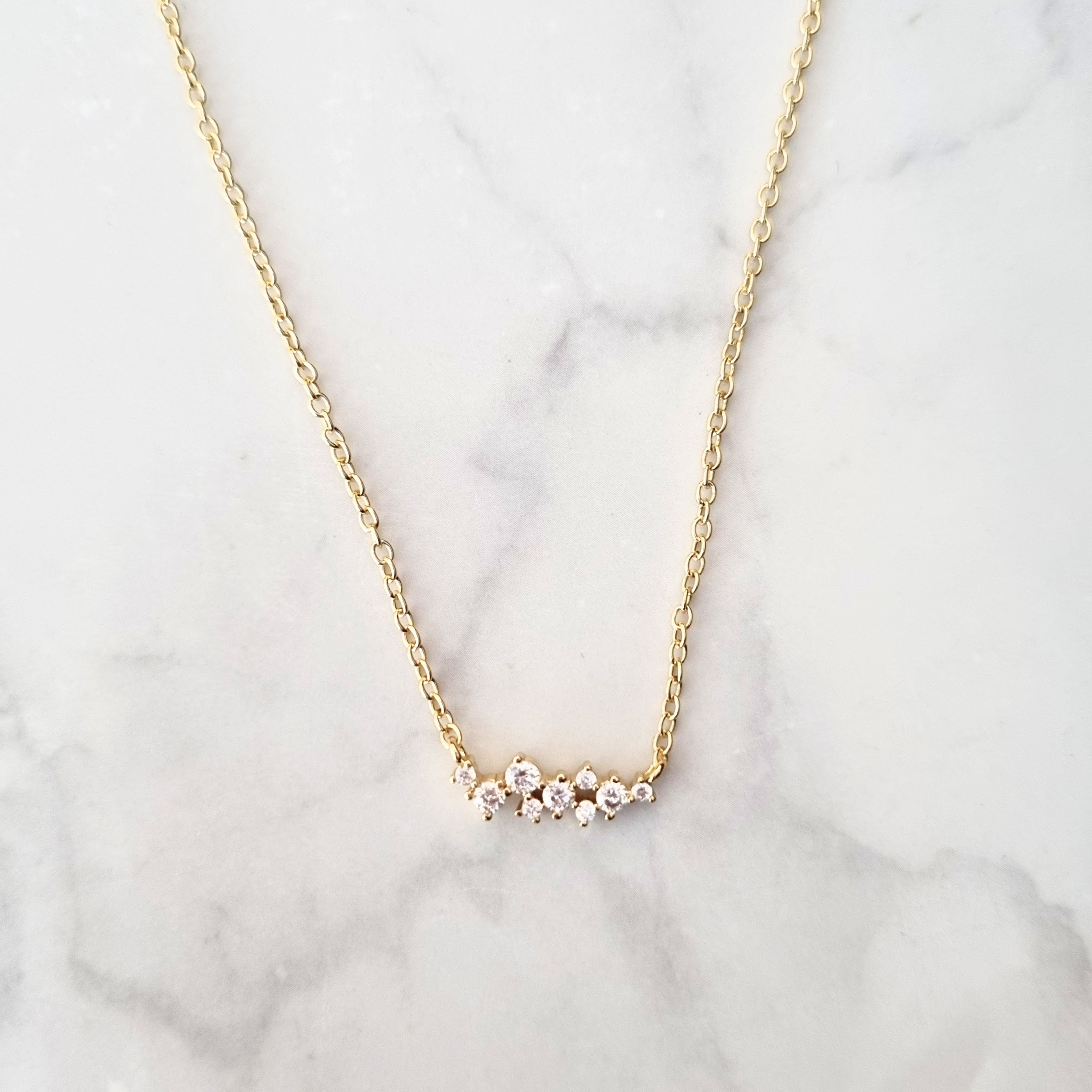 CD173 COLLAR DORADO CIRC MINI