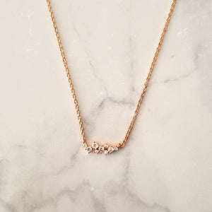 CR745 COLLAR ROSA CIRC MINI