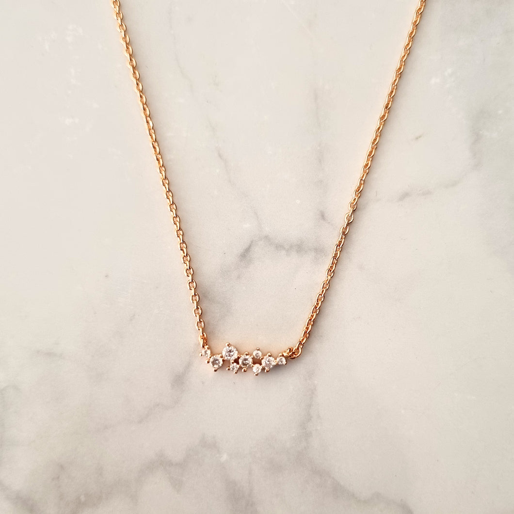CR745 COLLAR ROSA CIRC MINI