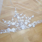 TURQUIA Velo Blanco 3 mts Hojas Abajo