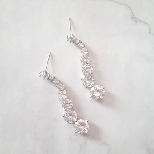 AP130 ARETES PLATEADOS CIRC LARGOS