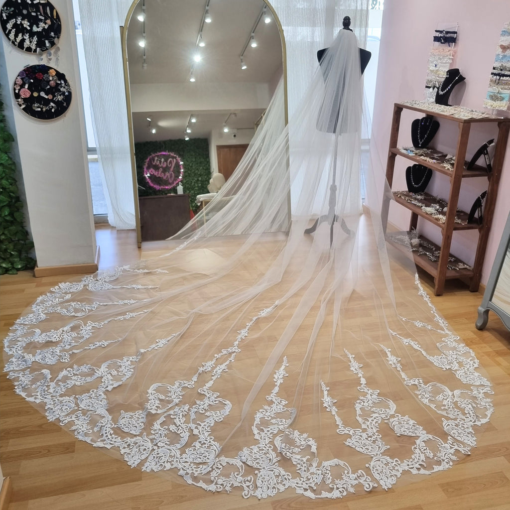 ARGENTINA Velo Ivory 3.5 Metros Abajo Gar