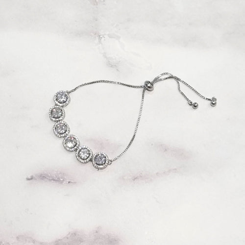 PP469 PULSERA PLATA CIRC CON MARCO