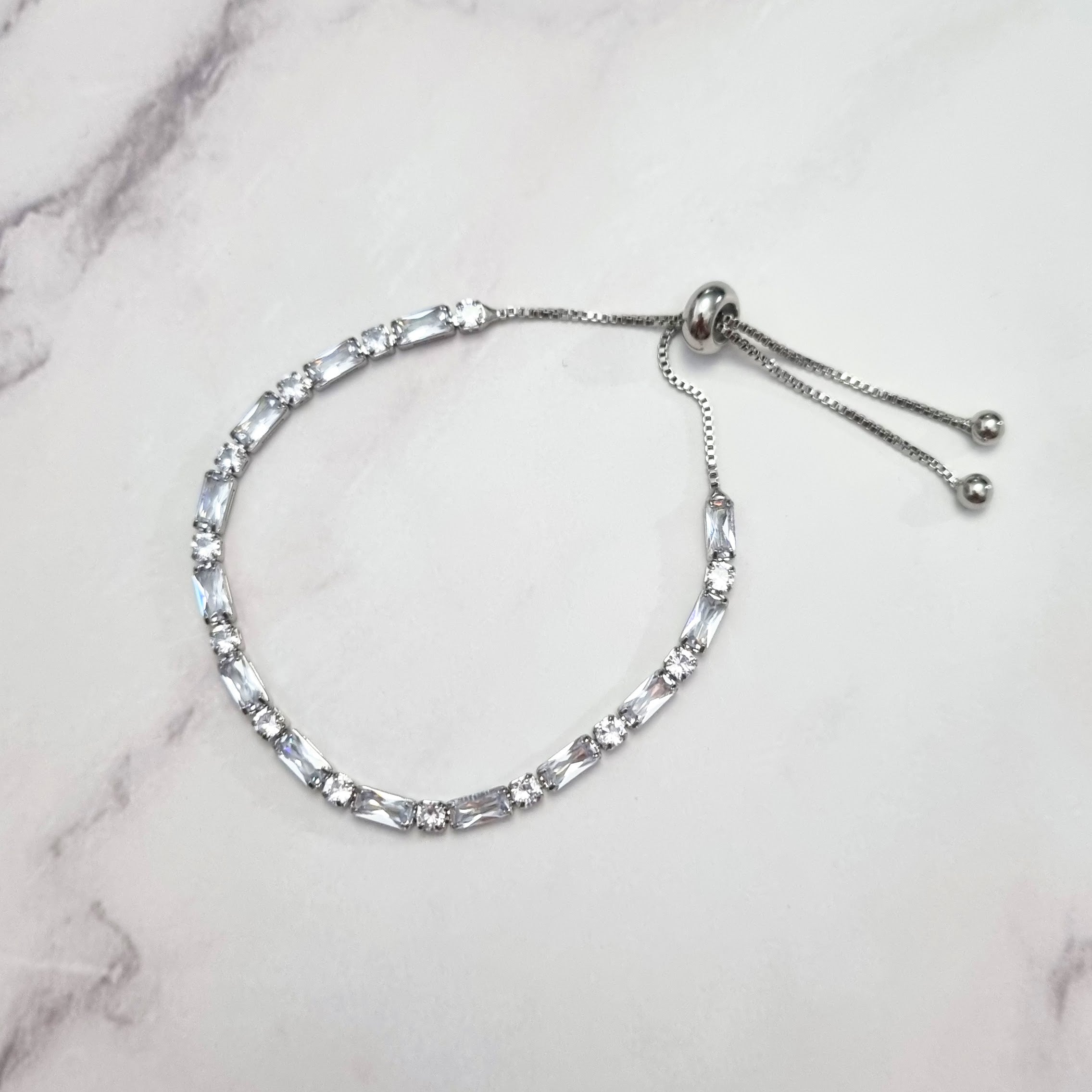 PP222 PULSERA ROSA AJUST RECT Y CIRC