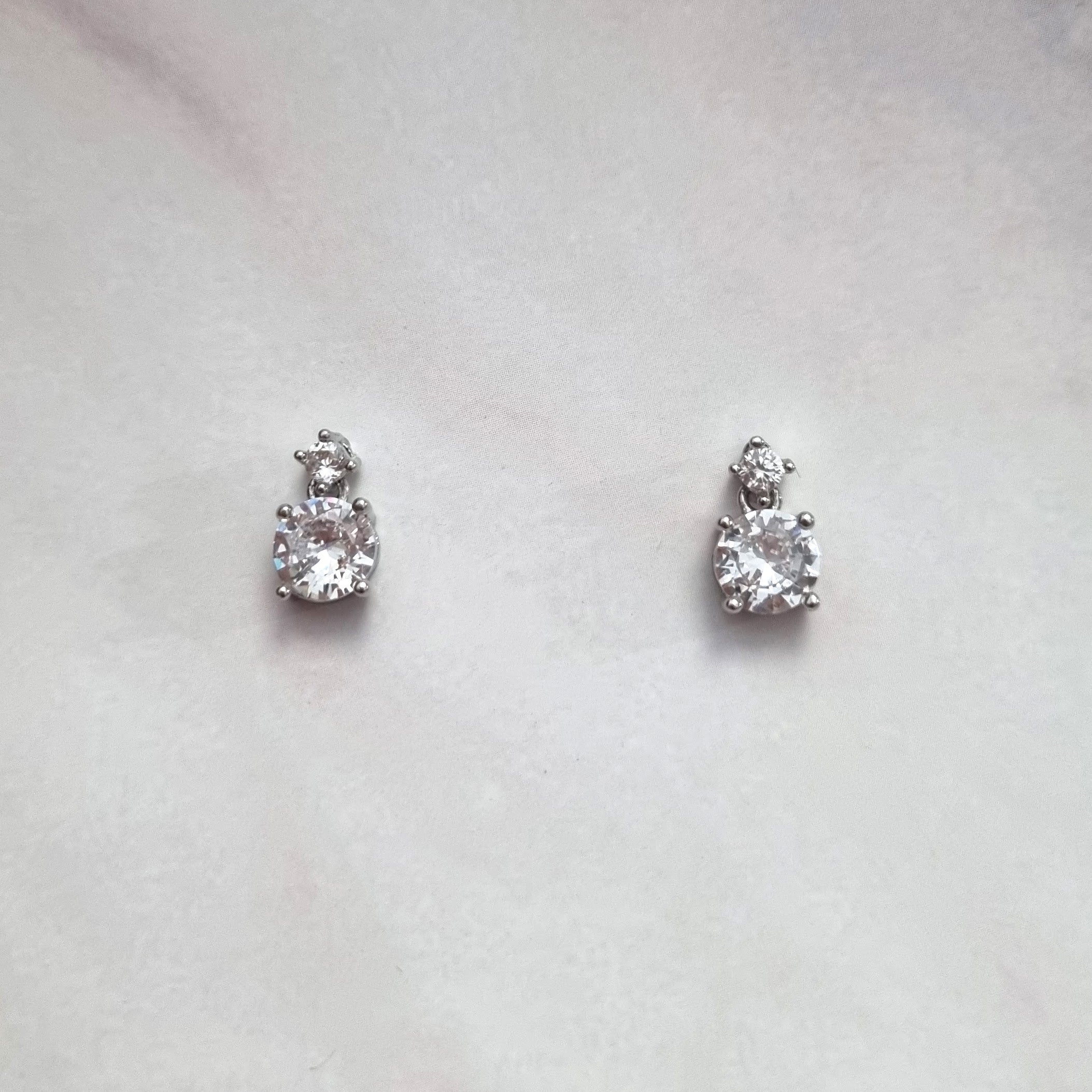 AP213 Aretes Plateados 2 Circ Mini