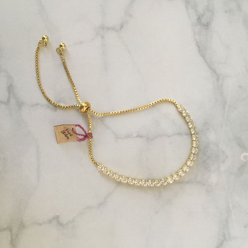 PD208 PULSERA DORADA AJUST CIRC
