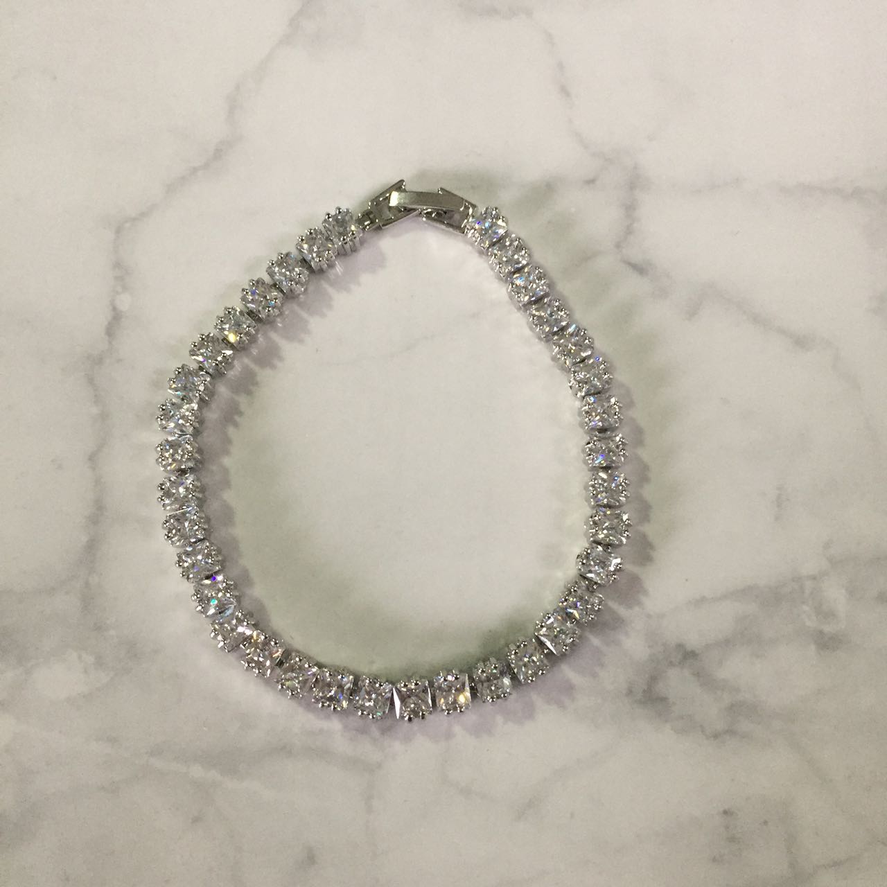 PP132 PULSERA PLATA CUBOS