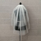 SEVILLA95CM Velo Ivory Doble con Cristales Salteados 95 cm VI367