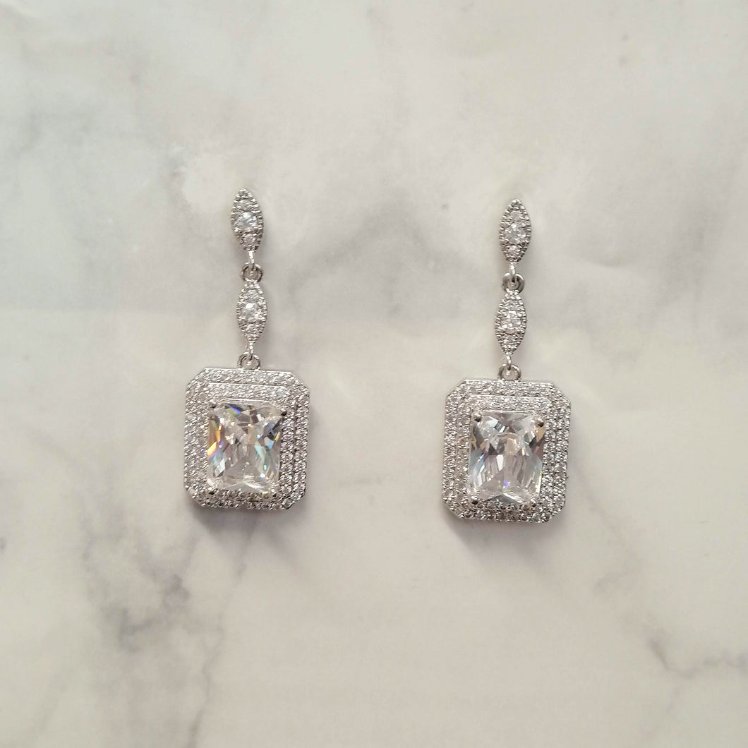 AP637 ARETES PLATA CUADRADO