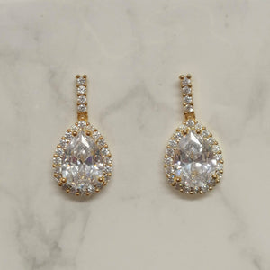 AD396 ARETES DORADOS GOTA PAL GDE