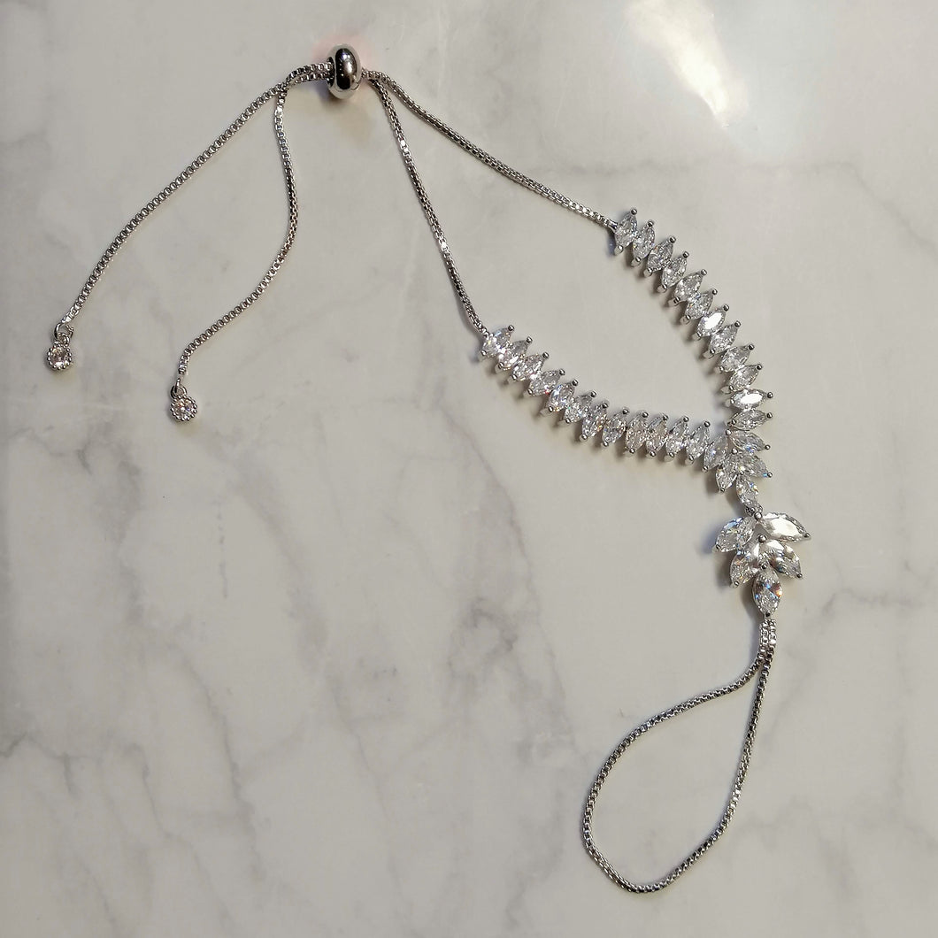 PP457 PULSERA PLATA PARA PIE