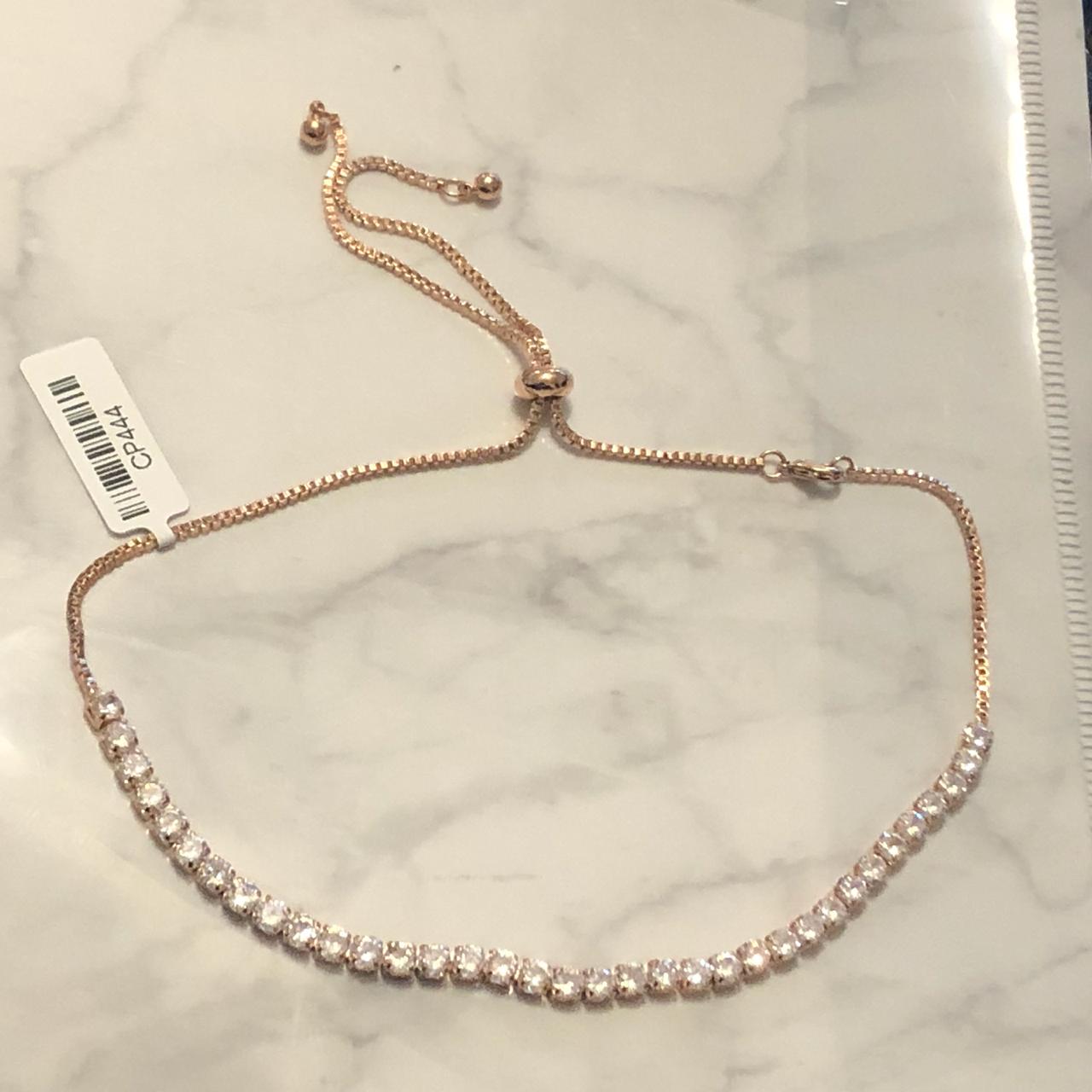 CR444 CHOKER ROSA CIRC