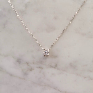 CP715 COLLAR PLATEADO PUNTO