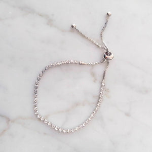 PP907 PULSERA PLATEADA CIRC MINI AJUST