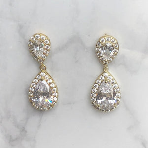 AD405 ARETES DORADOS GOTA-GOTA PETIT