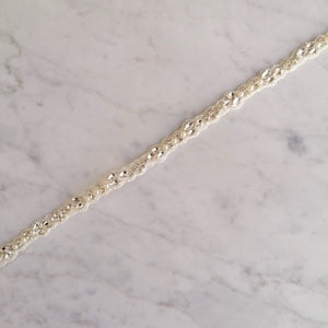 CPI343 CINTO PLATA IVORY MINI CON PERLAS