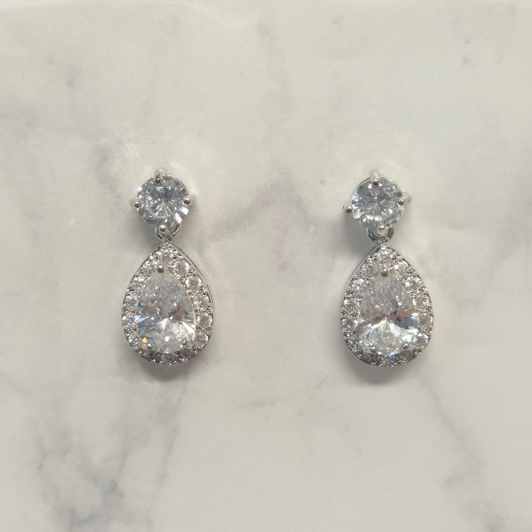 AP510 ARETES PLATA CIRC Y GOTA MINI