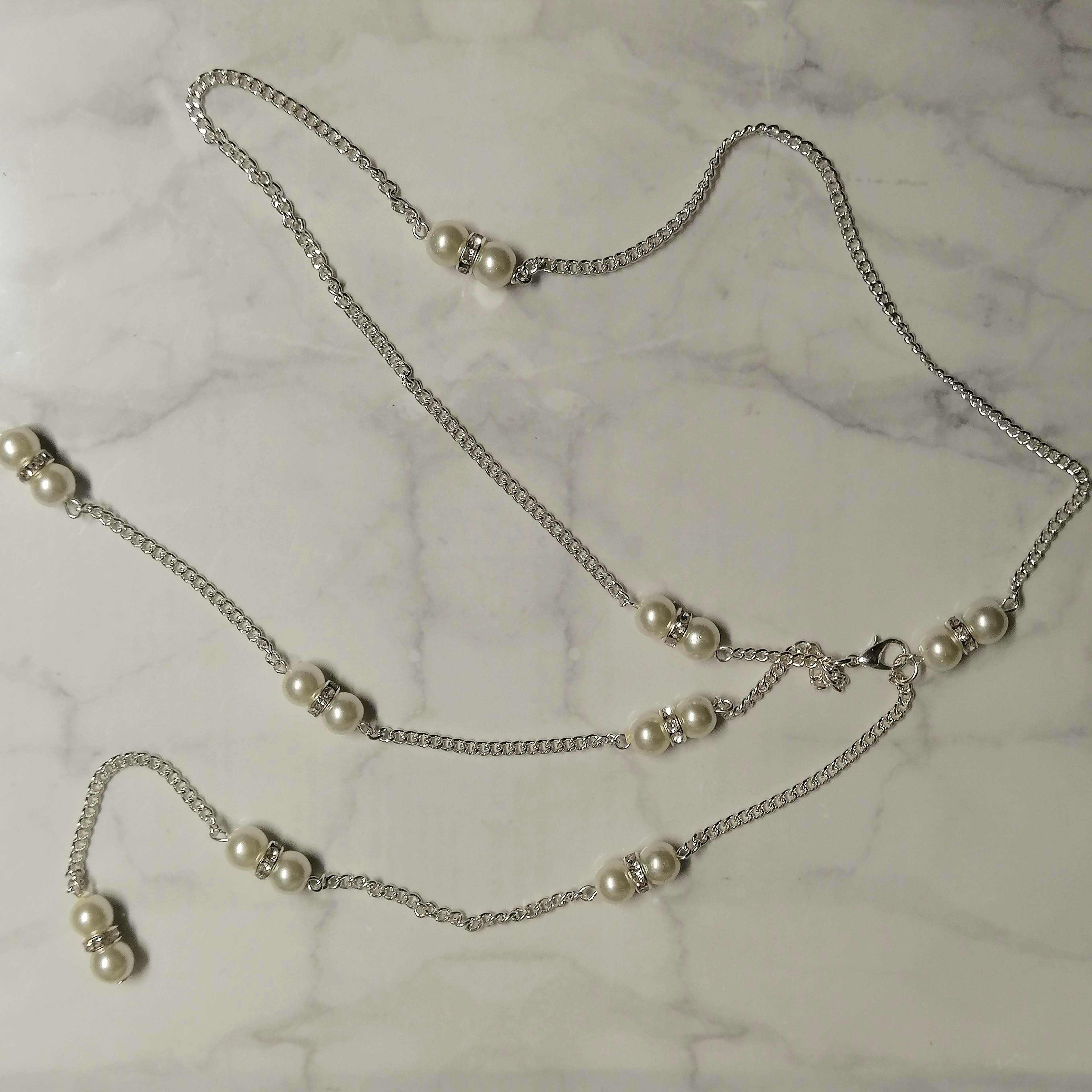 CP619 COLLAR PLATA PARA ESPALDA