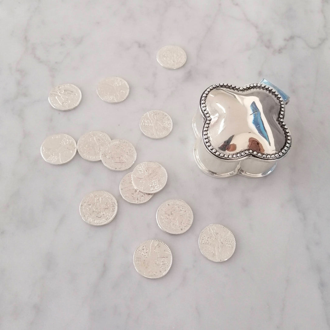 ARR204 Cofre para arras trébol