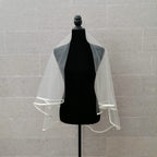 GUINEA VELO IVORY CORTO CON BIES