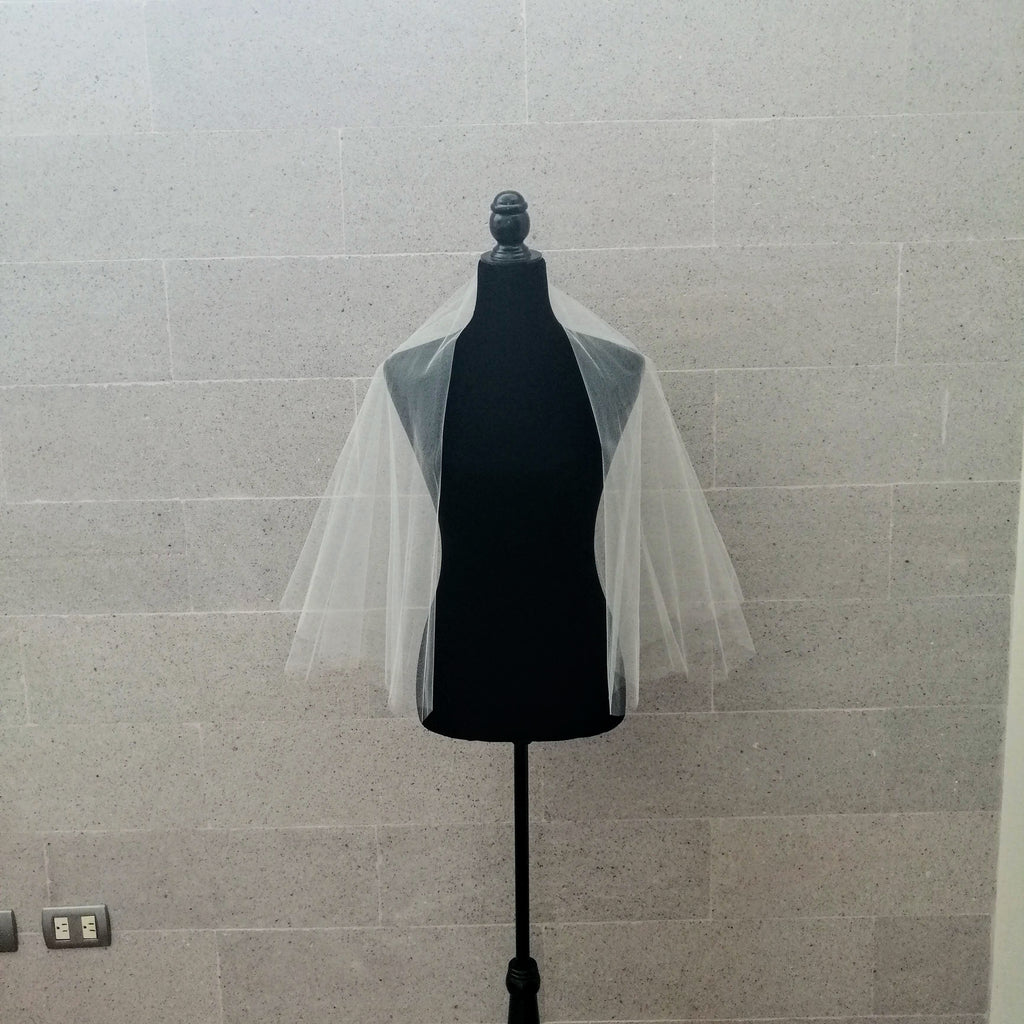 VB334 Velo Blanco corto Liso