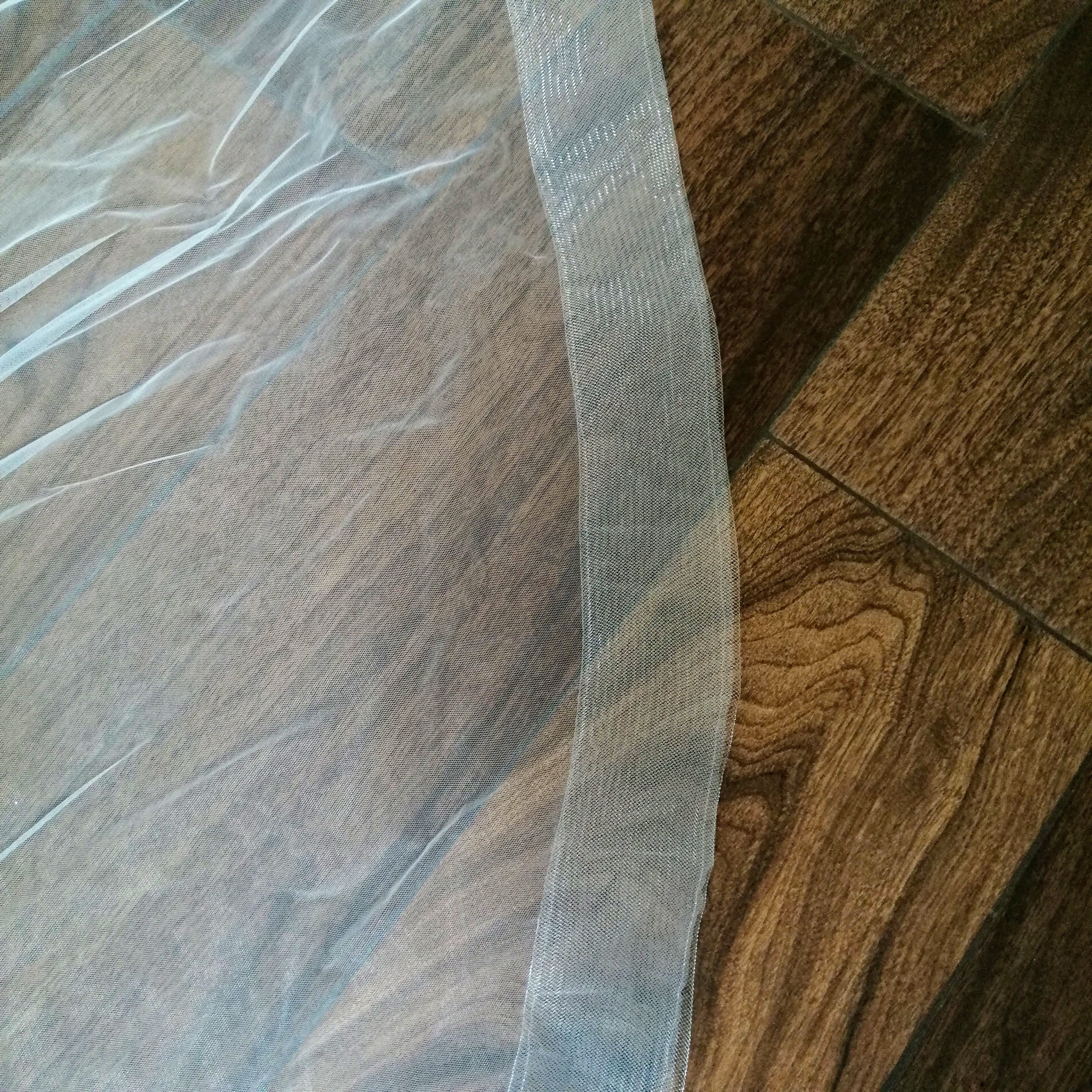 VI102 VELO IVORY 3 MTS CORTO Y LARGO HORSETAIL