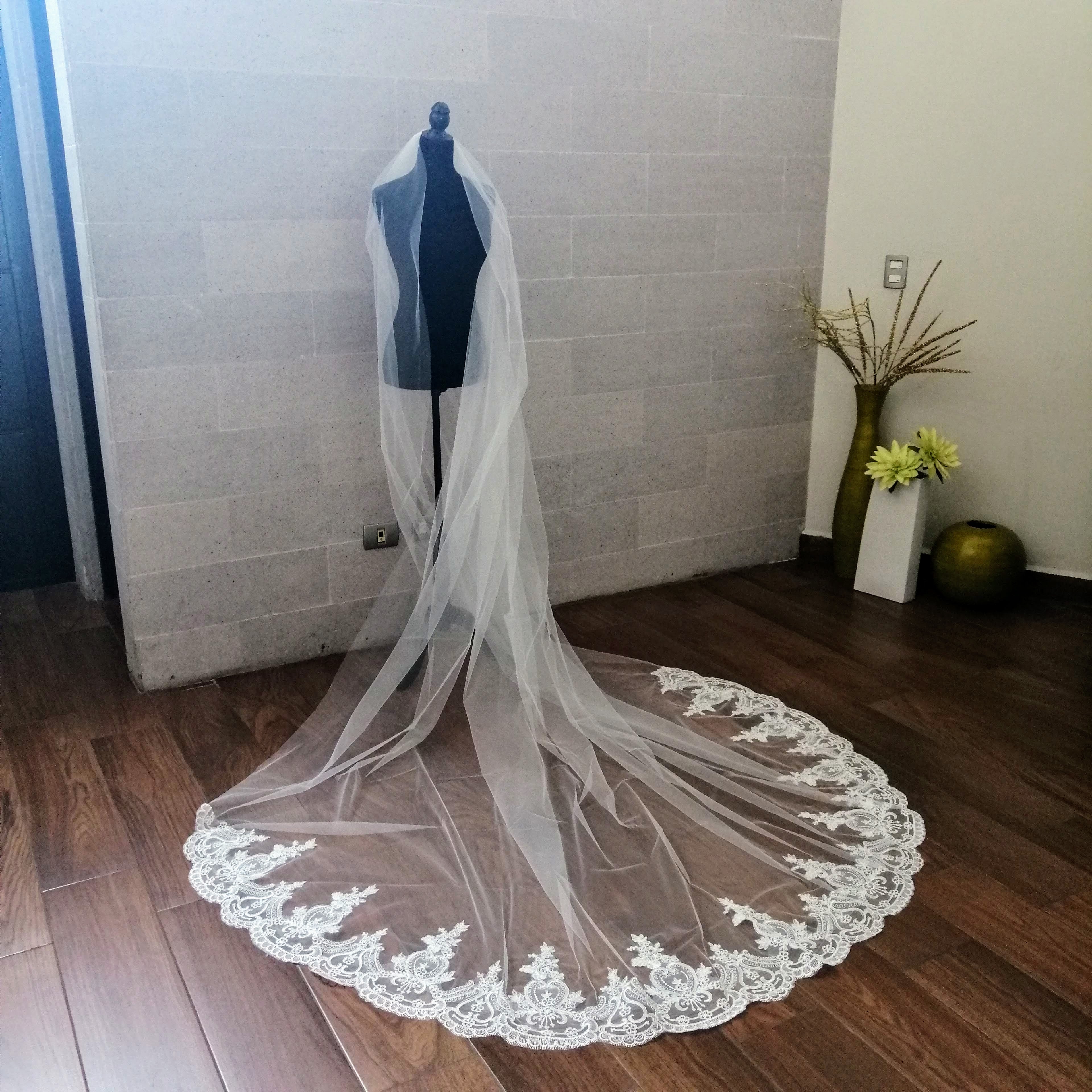 SUECIA Velo Ivory 3 Metros Corazon VI361