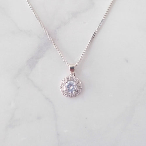 CP533 COLLAR PLATA CIRC C/MARCO