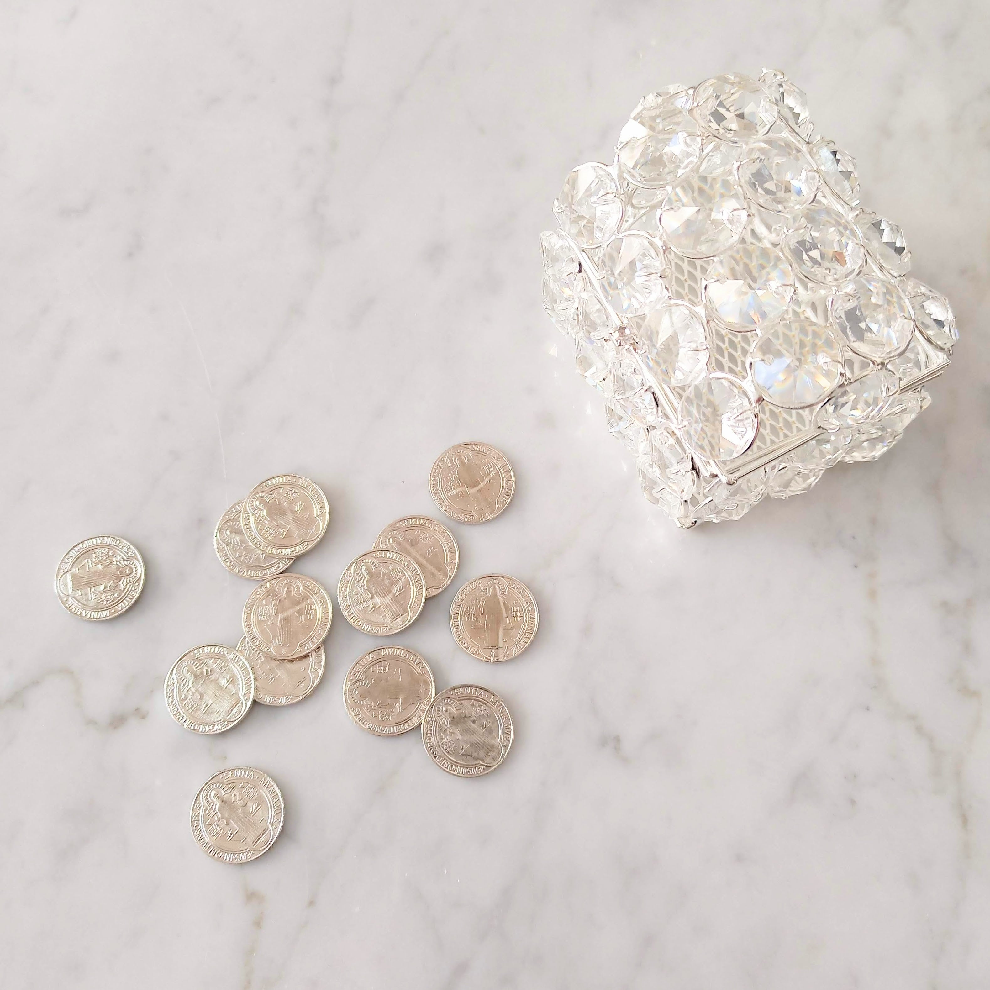 ARR223 Cofre para arras Cristal Cortado