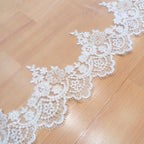 VARSOVIA Velo Ivory 3 mts Encaje Completo