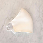 CB103 Cubrebocas color Ivory Liso