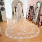 HUNGRIA Velo Ivory 3.5 mts con detalles Champagne