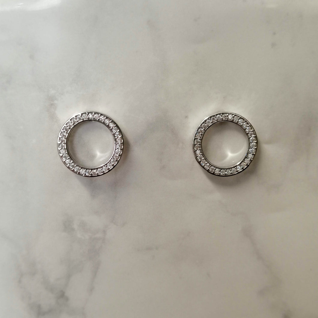 AP662 ARETES PLATA CIRCULO