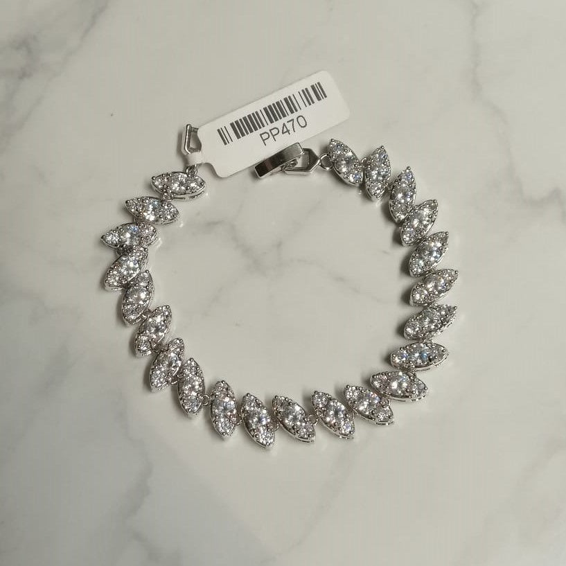 PP470 PULSERA PLATA MARQUISE 19 CM