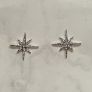 AP612 ARETES PLATA ESTRELLA MINI